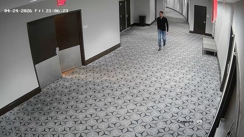 Cole Tomas Allen in the Washington Hilton