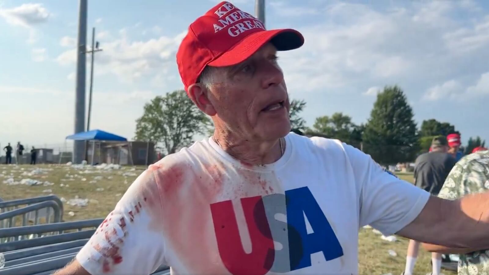 Dr. Jim Sweetland discusses the assassination attempt at Donald Trump's rally in an interview with CBS Campaign reporter Jake Rosen.