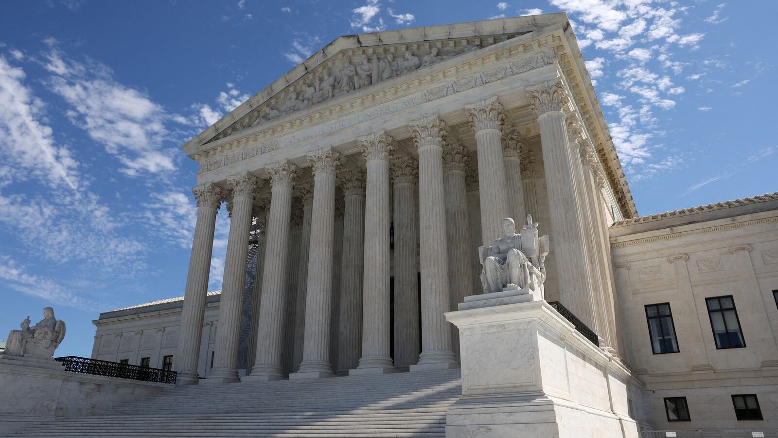 The U.S. Supreme Court building is seen in Washington