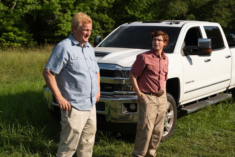 Jason Clarke and Johnny Berchtold in Murdaugh: Death in The Family.