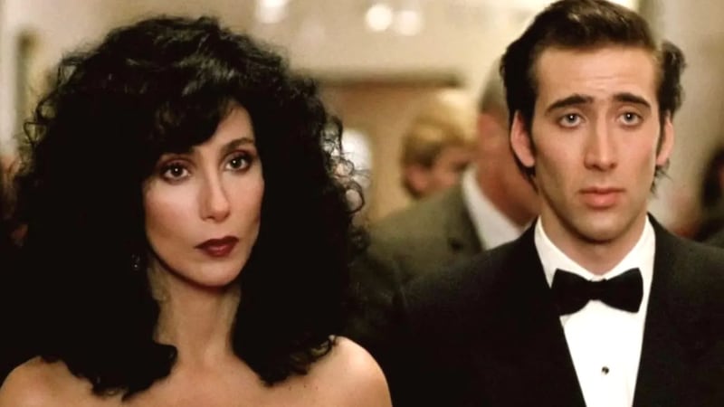 Cher and Nicolas Cage in 'Moonstruck'