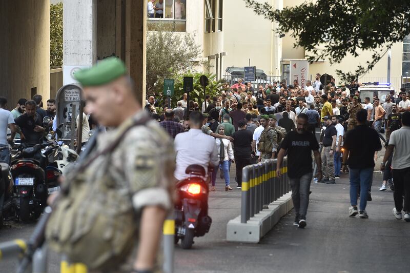 Ambulances are being dispatched to the area in Beirut, Lebanon following the pager attack in September 17, 2024. Some 2,800 other people were also injured, including 200 in critical condition.
