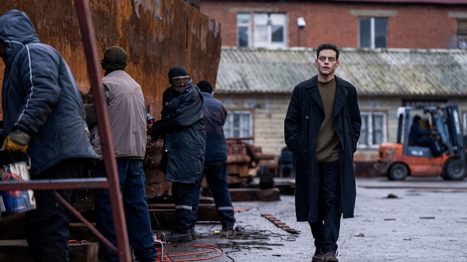 Rami Malek as Heller.