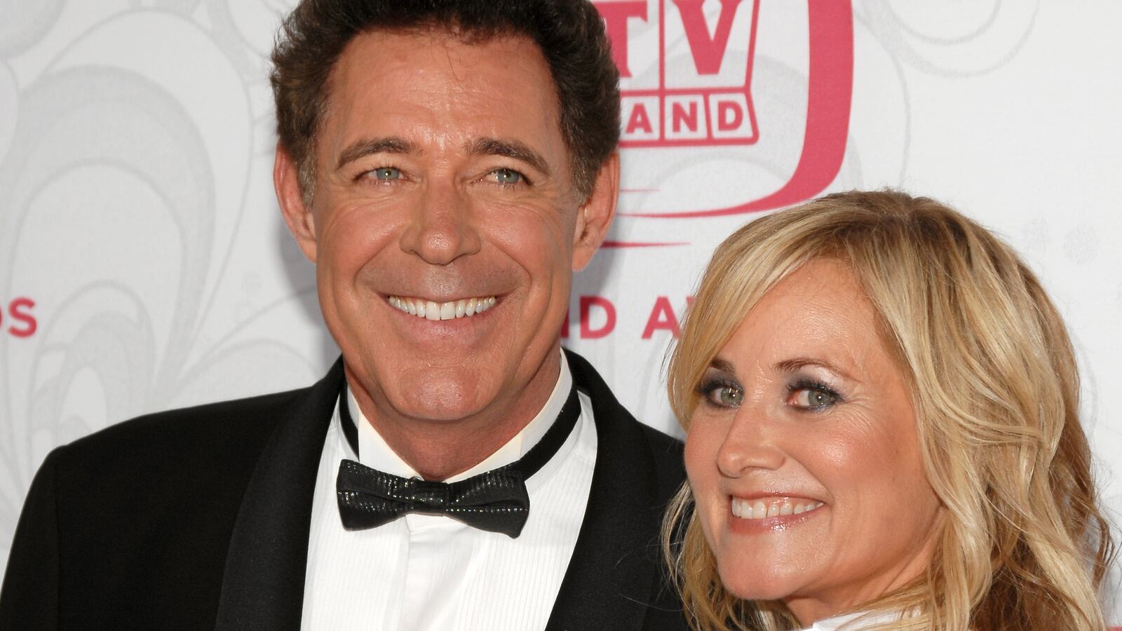 Barry Williams and Maureen McCormick during 5th Annual TV Land Awards - Arrivals at Barker Hanger in Santa Monica, CA, United States.