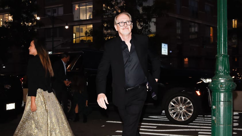 Karen Ho and Steve Buscemi attend the 2023 Bring Change To Mind Gala at City Winery.