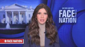 Kristi Noem on Face the Nation with Margaret Brennan