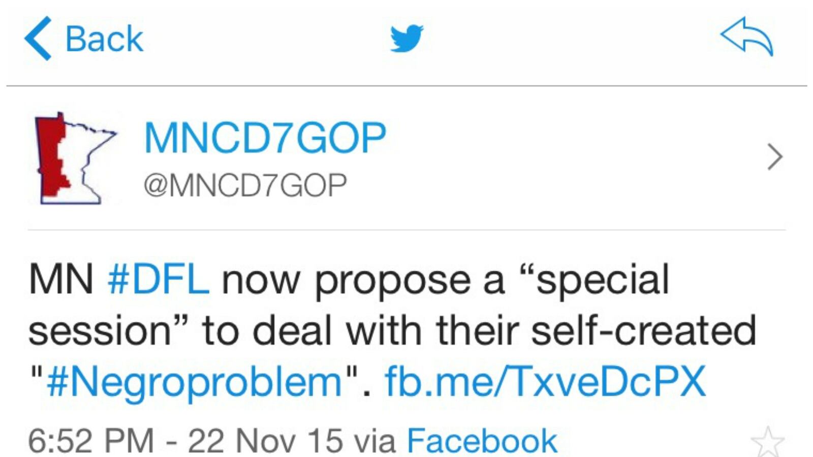 cheats/2015/11/24/gop-group-tweets-about-negro-problem/151124-deleted-tweet-cheat_wvxy2s