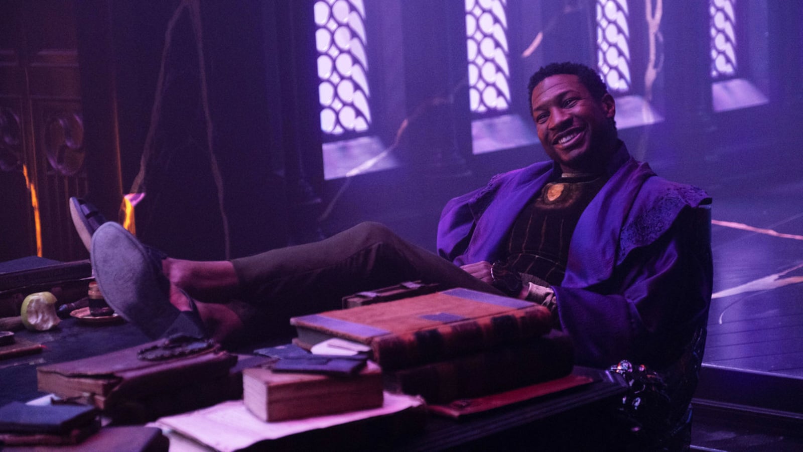 Jonathan Majors as Kang the Conqueror.