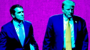 Trump, Blanch photo illustration