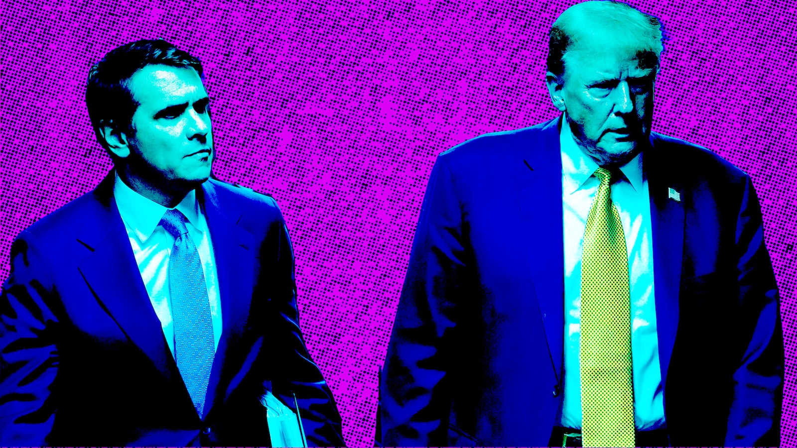 Trump, Blanch photo illustration