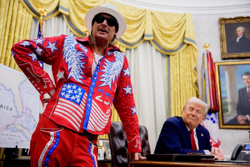 Trump-friendly musicians include Kid Rock and Ted Nugent.