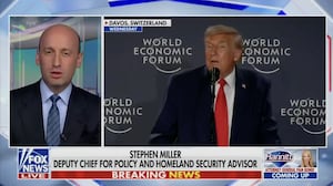 Stephen Miller appears on 'Hannity' to praise President Donald Trump's speech in Davos.