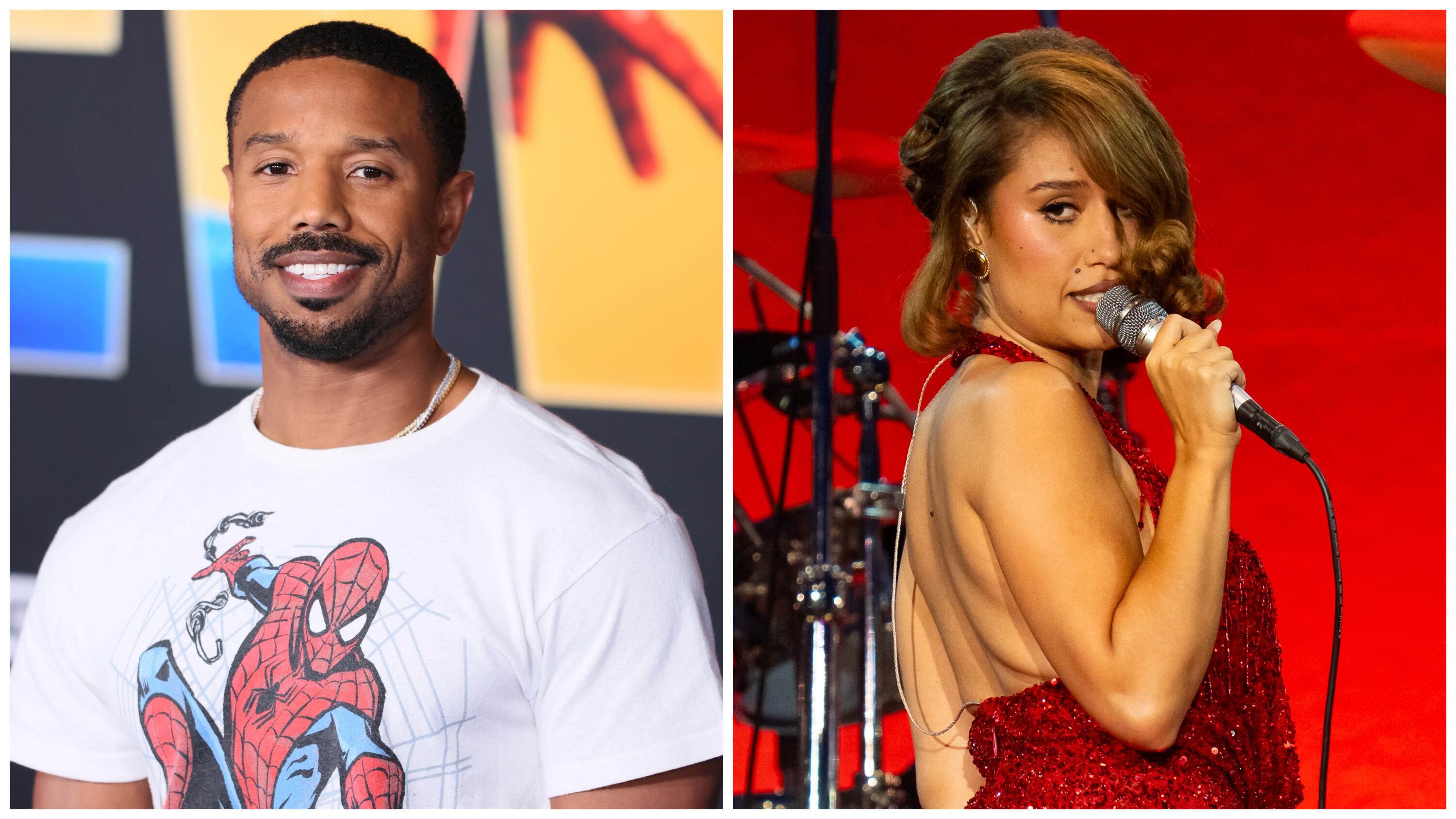 Michael B . Jordan Takes a Pop Star for a Romantic Spin