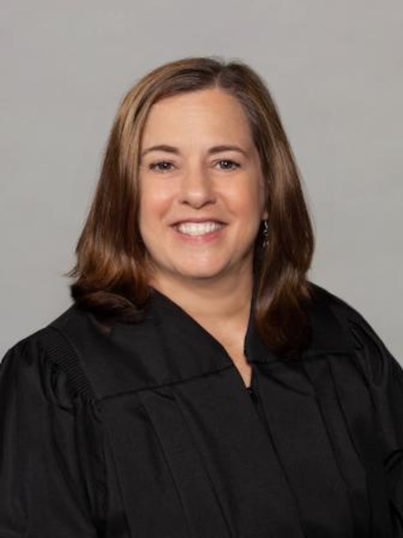 Judge Mary McElroy's official portrait.