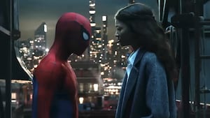 Tom Holland and Zendaya in "Spider-Man: Brand New Day."