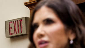 Homeland Security Secretary Kristi Noem testifies before a House Judiciary Committee hearing on "Oversight of the Department of Homeland Security," on Capitol Hill in Washington, D.C., U.S., March 4, 2026.
