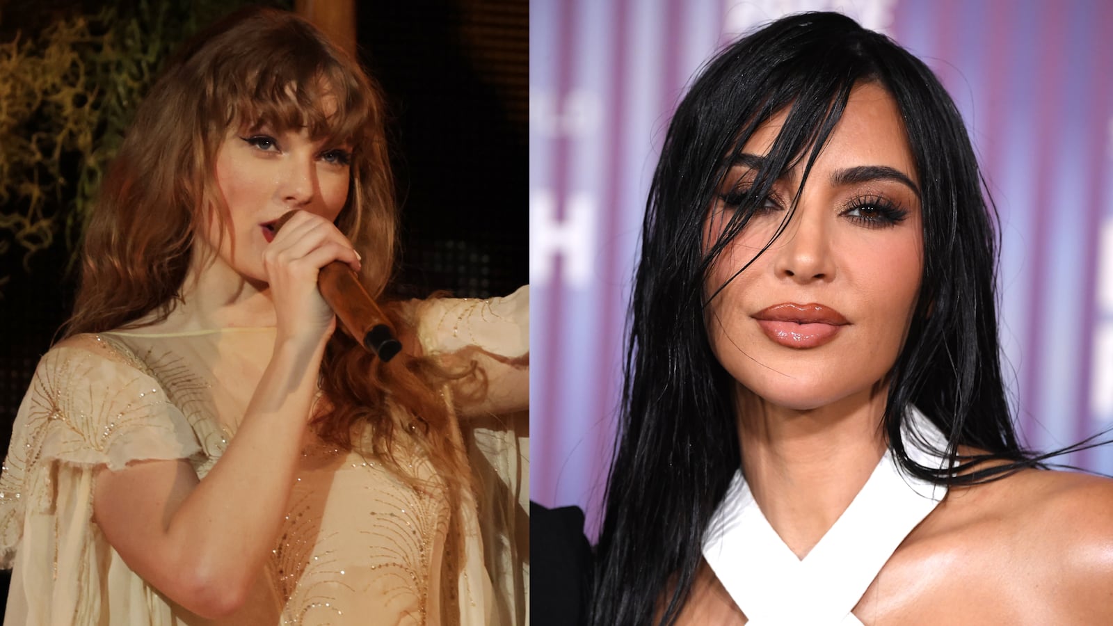 Taylor Swift and Kim Kardashian