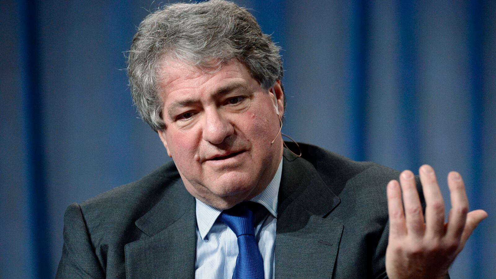 Leon Black, Chairman and CEO Apollo Global Management, LLC, takes part in Private Equity: Rebalancing Risk session during the 2014 Milken Institute Global Conference in Beverly Hills,