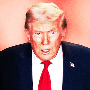 Donald Trump photo illustration