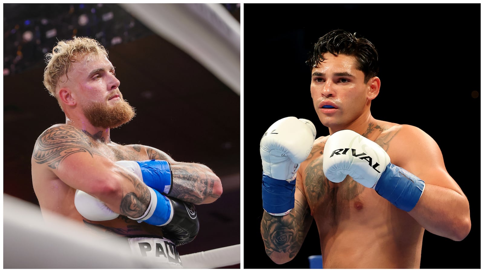 Jake Paul and Ryan Garcia