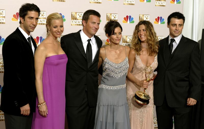 By the end of 'Friends' 10-year run, the main cast earned $1 million per episode.