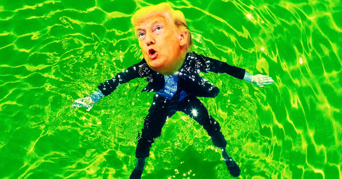 Trump Is Drowning Us All in His Green Slime Crisis