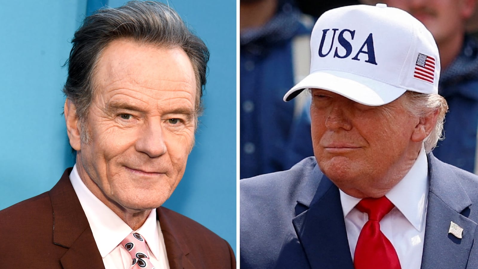 Bryan Cranston and Trump