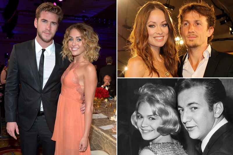 10 Celebrity Teen Brides Miley Cyrus, Drew Barrymore & More (PHOTOS)