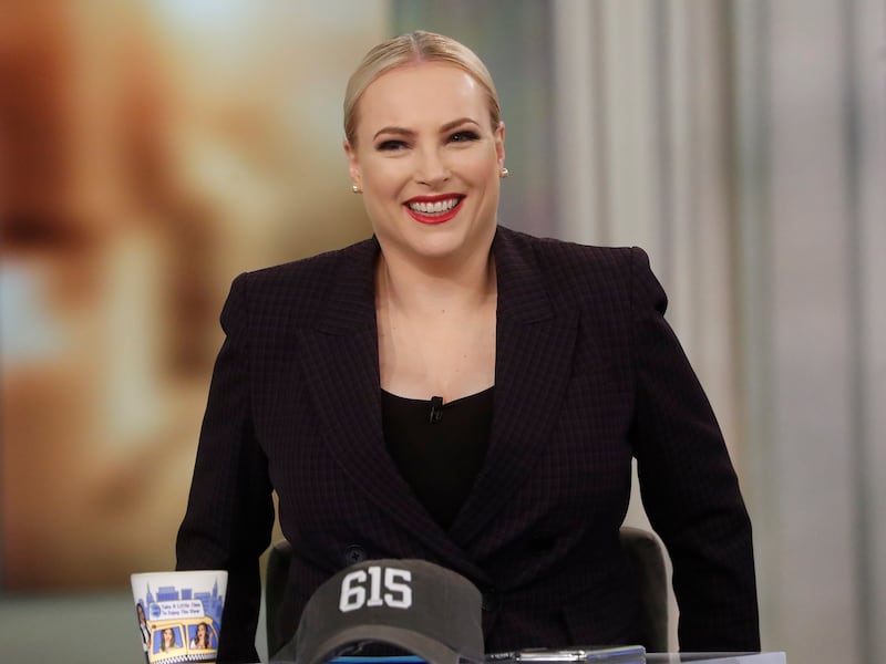 Meghan McCain appears on the March 20, 2020, episode of "The View."