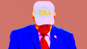 Donald Trump photo illustration