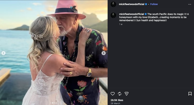 Mick Fleetwood / Instagram