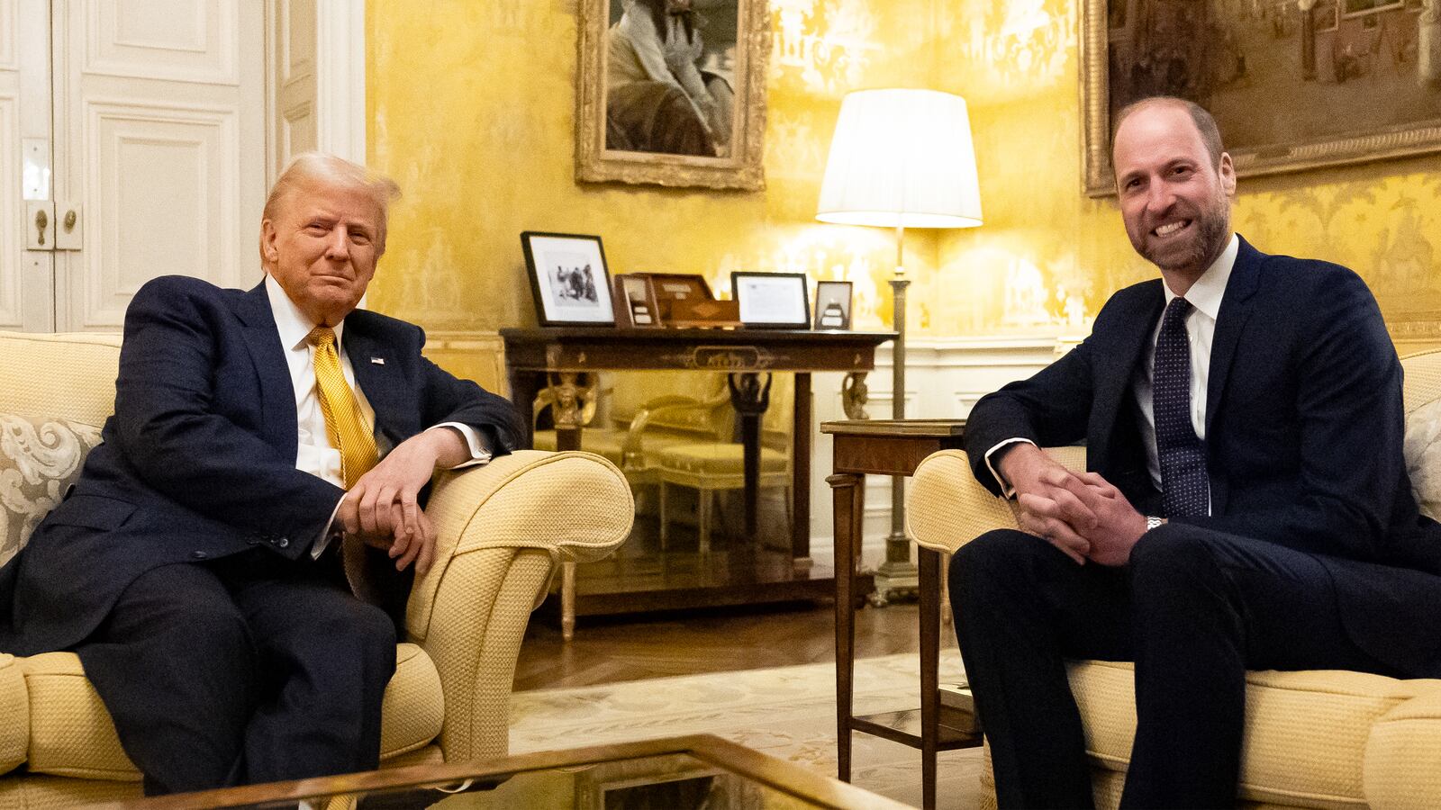 Prince William, Donald Trump