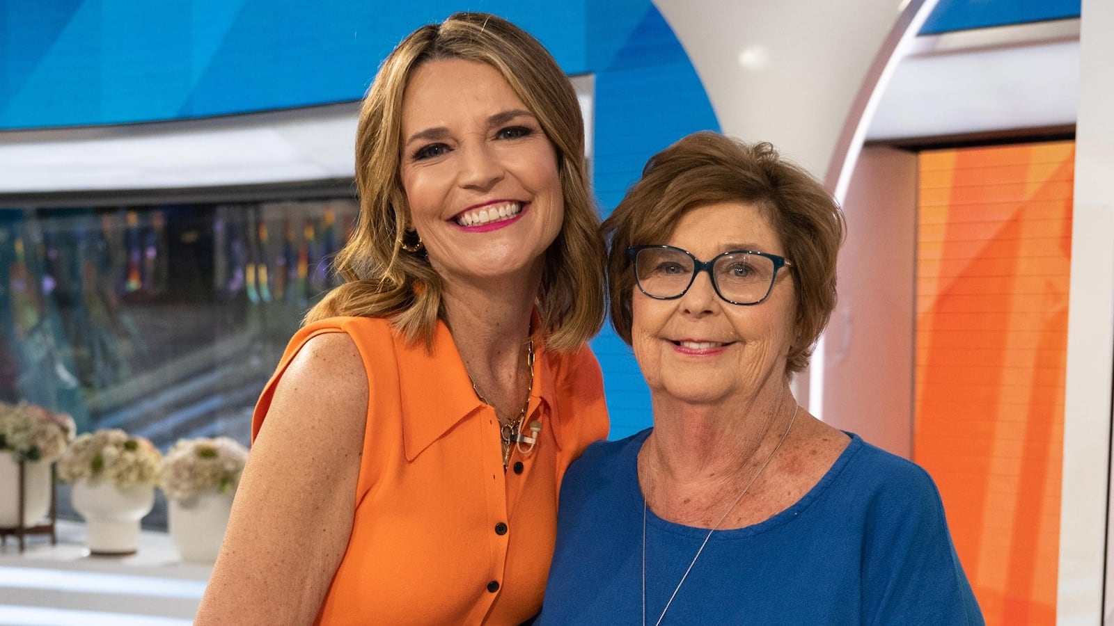 TODAY -- Pictured: Savannah Guthrie and mother Nancy Guthrie on Thursday, June 15, 2023 -- (Photo by: Nathan Congleton/NBC via Getty Images)