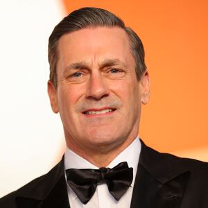 Jon Hamm at the 2025 Vanity Fair Oscar Party