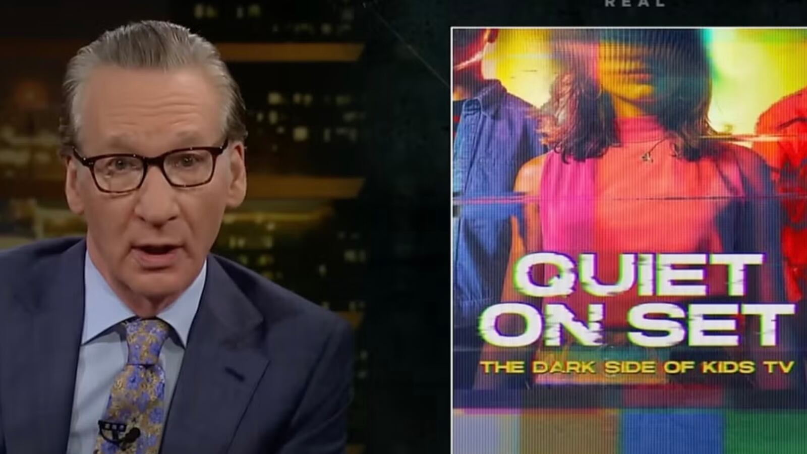 Bill Maher has compared Nickelodeon to Michael Jackson’s Neverland Ranch