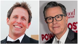 seth meyers stephen colbert