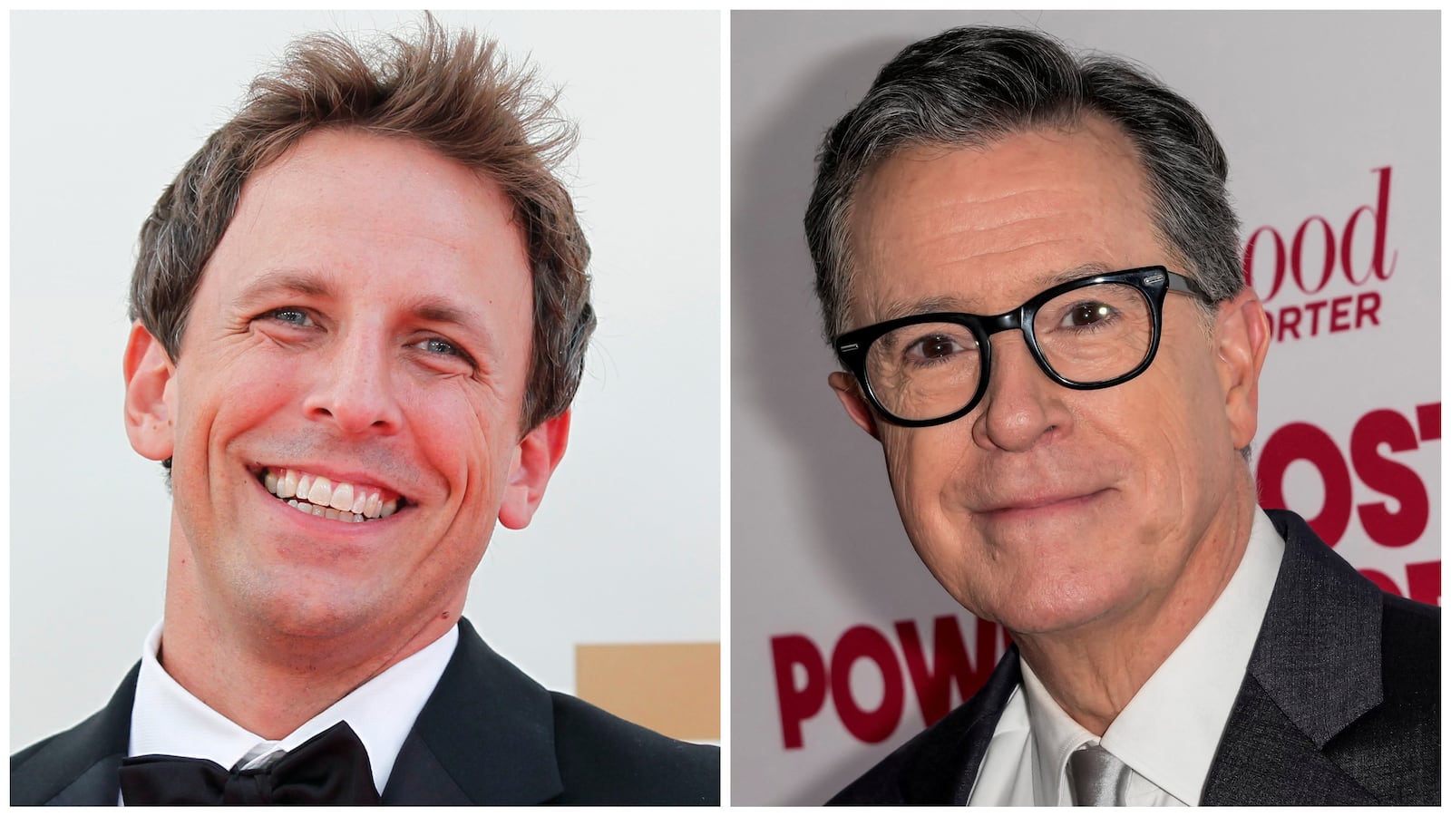seth meyers stephen colbert