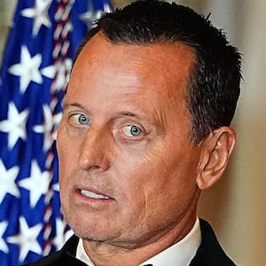 U.S. Special Presidential Envoy for Special Missions Ric Grenell delivers remarks during the State Department Kennedy Center Honors medal presentation dinner at the U.S. Department of State on December 06, 2025 in Washington, DC.