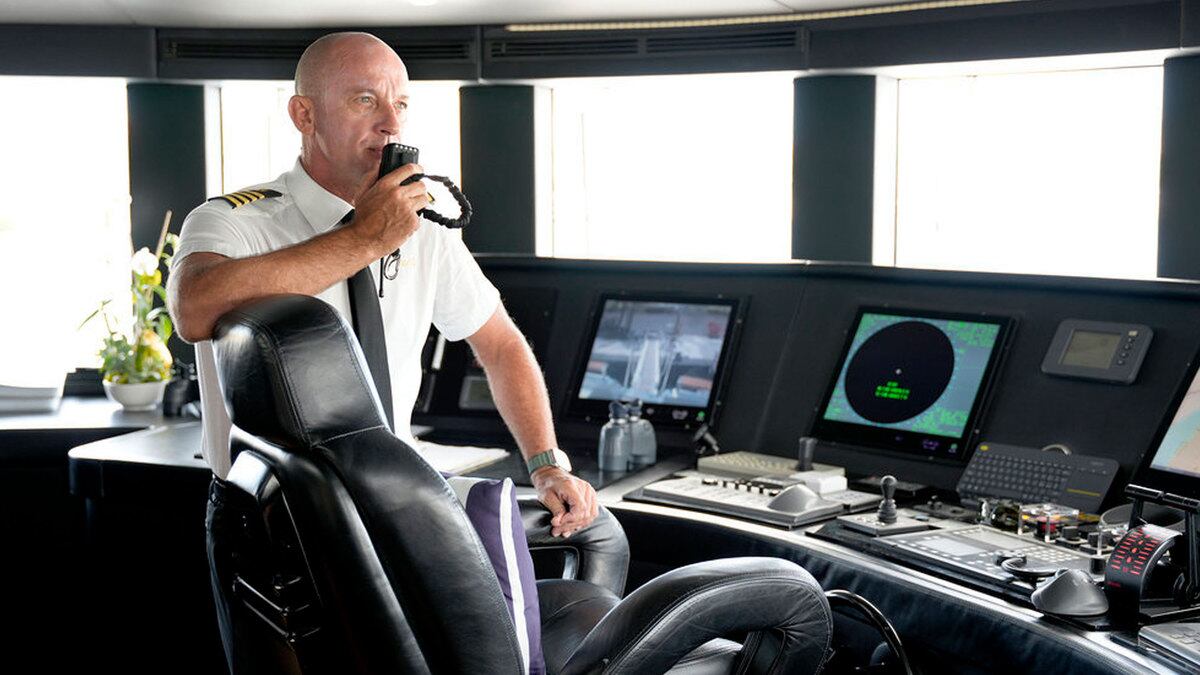 A photo including a still from the series Below Deck on Bravo
