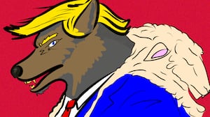 Donald Trump photo illustration