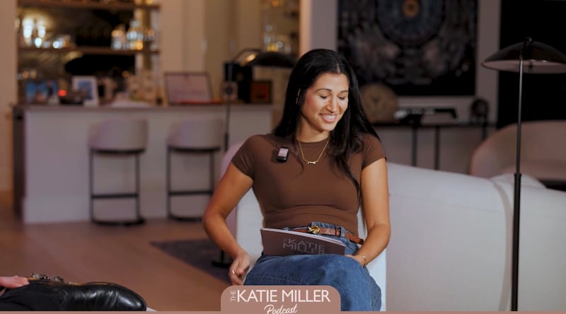 Katie Miller interviews Elon Musk on her podcast.