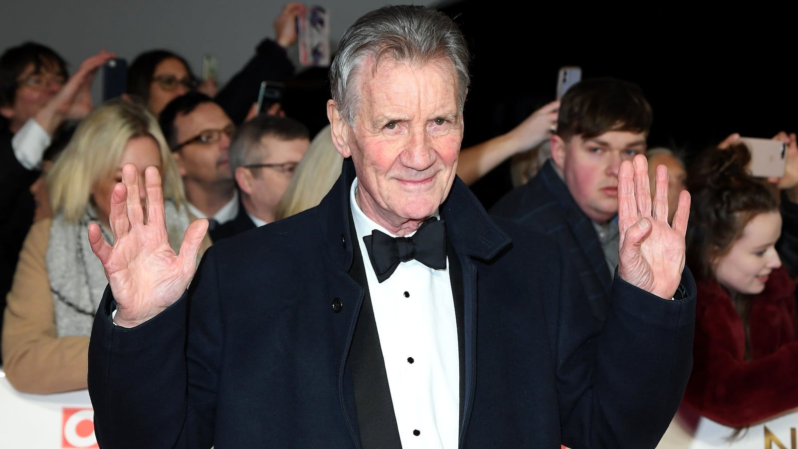 LONDON, ENGLAND - JANUARY 28: Sir Michael Palin attends the National Television Awards 2020 at The O2 Arena on January 28, 2020 in London, England. (Photo by Karwai Tang/WireImage)