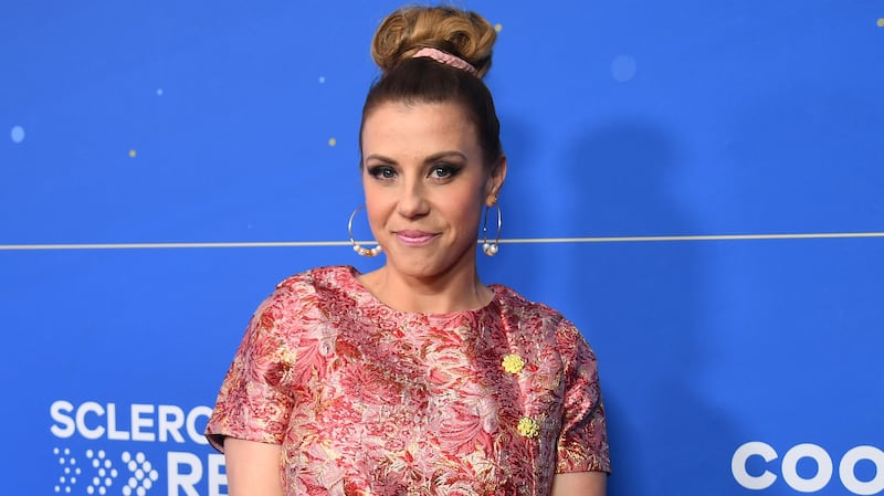Jodie Sweetin is fine with being "Stephanie Tanner forever."