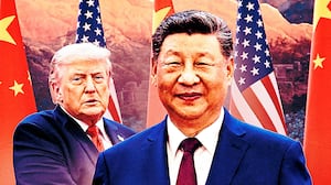 Xi's warning put a damper on Trump's China trip.