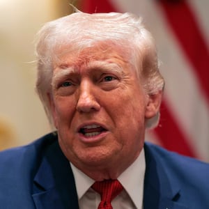 President Donald Trump insisted Iran wanted to make a deal because the U.S. had beat the "s**" out of them.