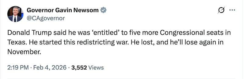Governor Gavin Newsom responds to the Supreme Court's decision on his state's new congressional map.