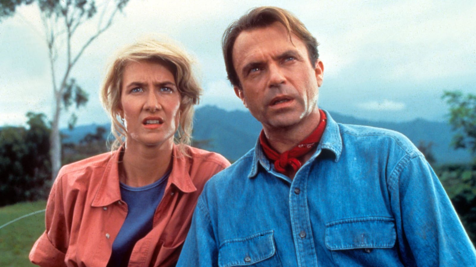 Sam Neill, Laura Dern, Jurassic Park