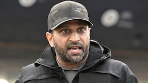 FBI Director Kash Patel speaks during a press conference on the tarmac at Ontario International Airport on Friday, Jan. 23, 2026.