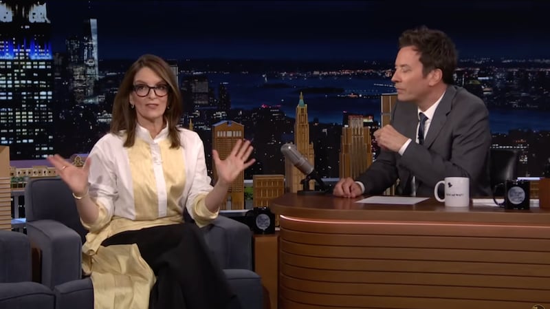 Tina Fey on "The Tonight Show"