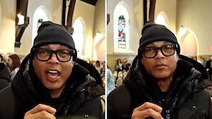 Don Lemon live streamed a protest at a Cities Church in St. Paul, Minnesota, on Jan. 18, 2026.